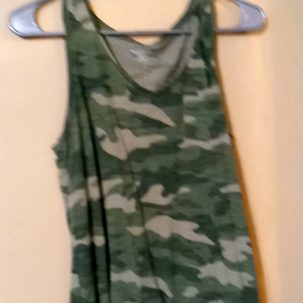 Camouflage tank top